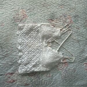 LA MIEL White Lace Bralette